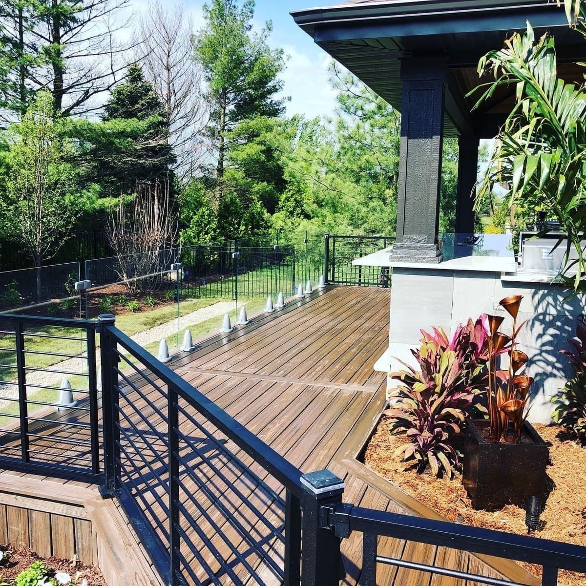 Deck construction project