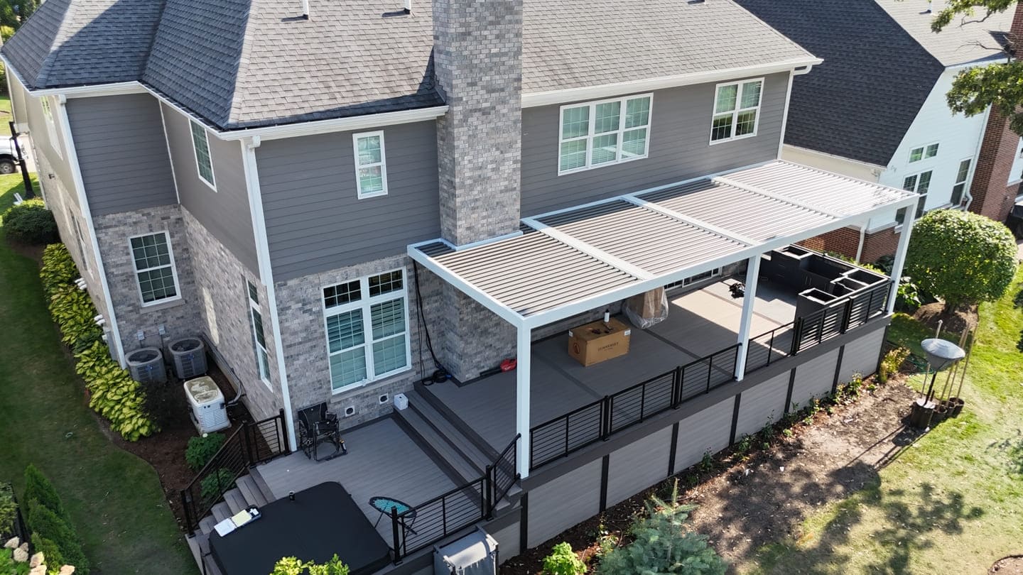 Deck construction project