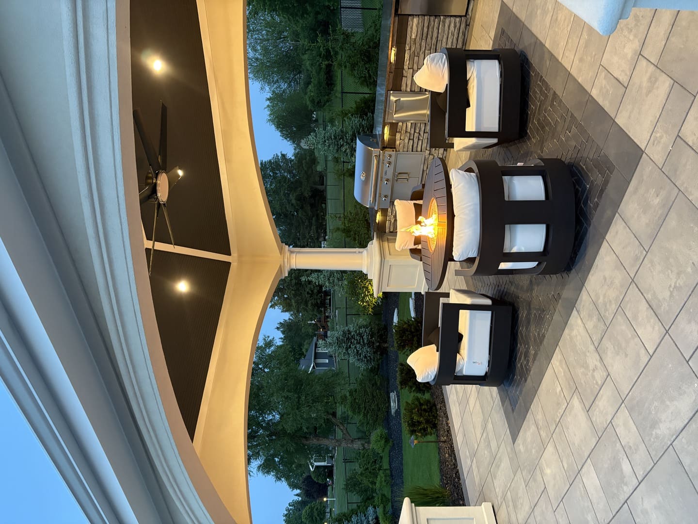 Pavilion construction project