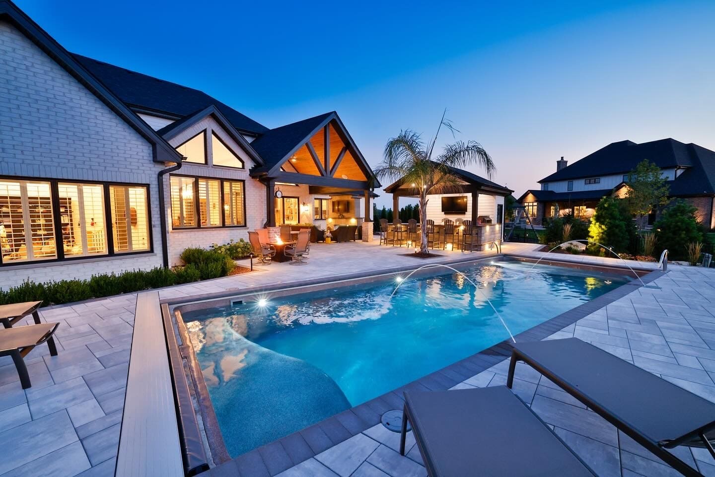 Pavilion construction project