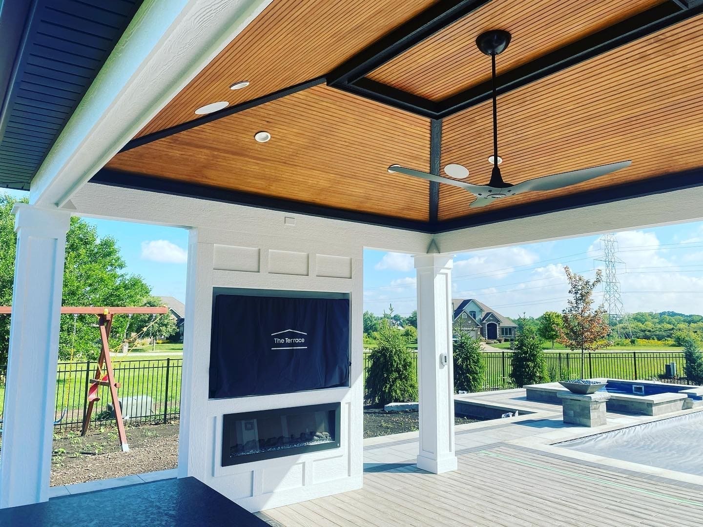 Pavilion construction project